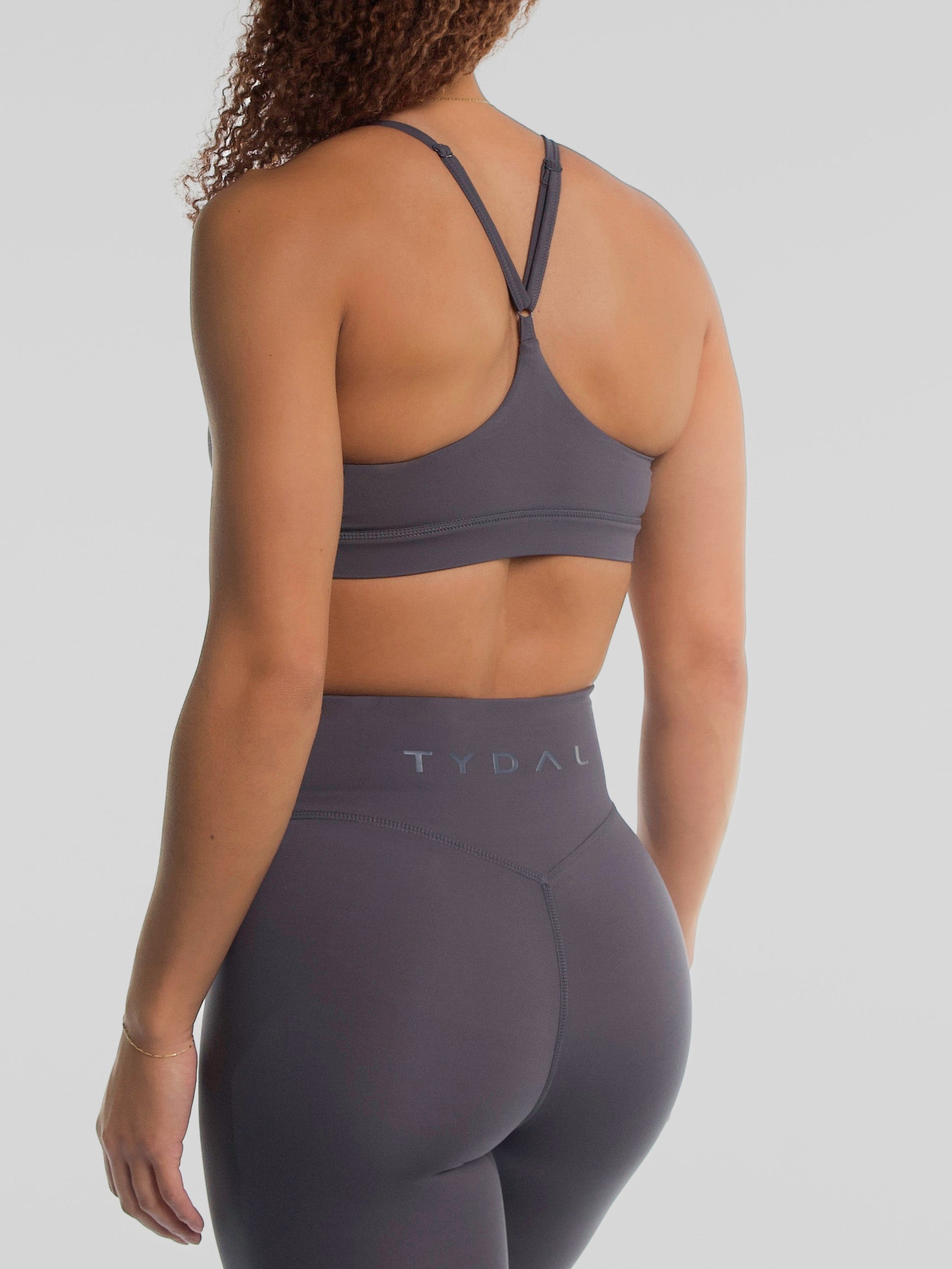 Grey Stealth Sports Bra