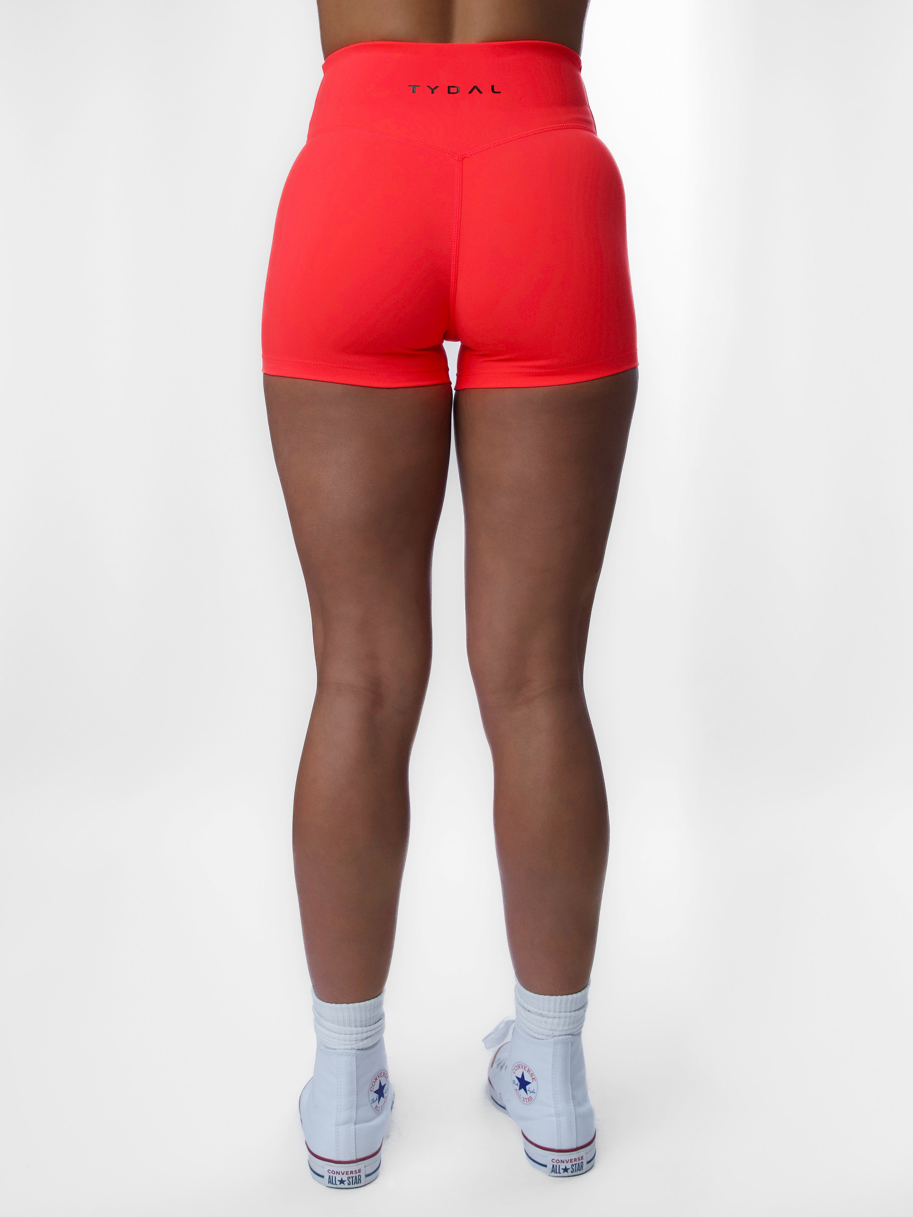 Fiery Coral Shorts