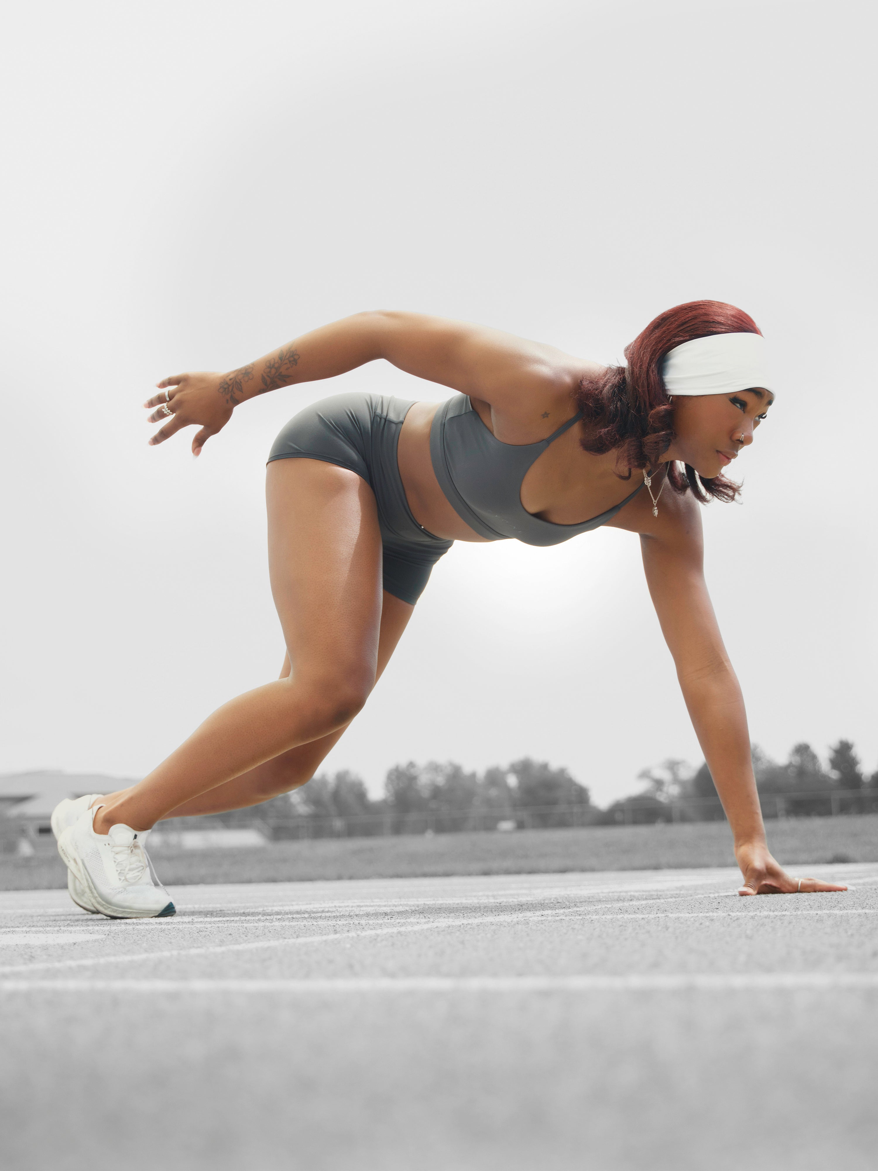 Carbon Sports Bra
