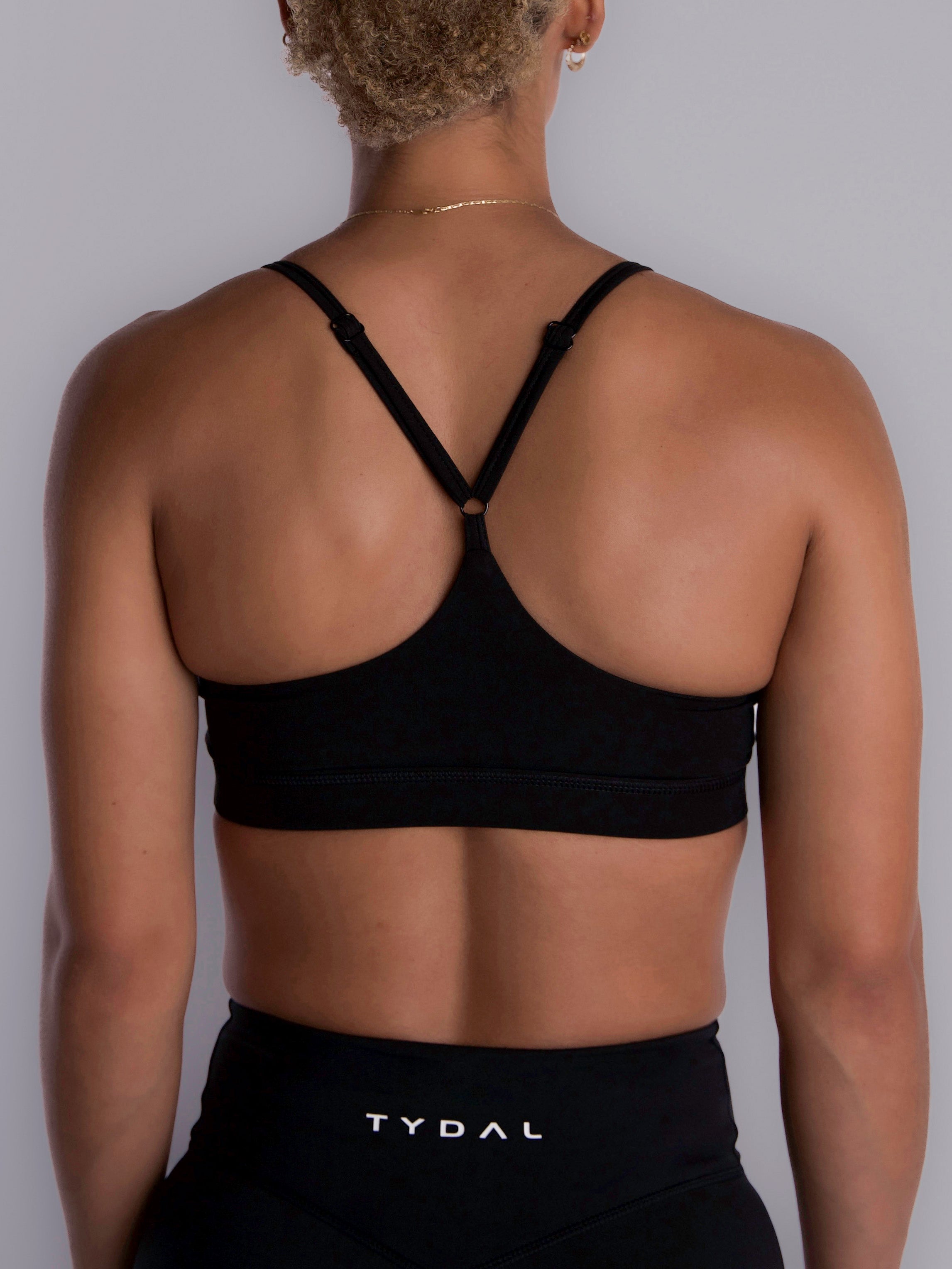 Black Sports Bra