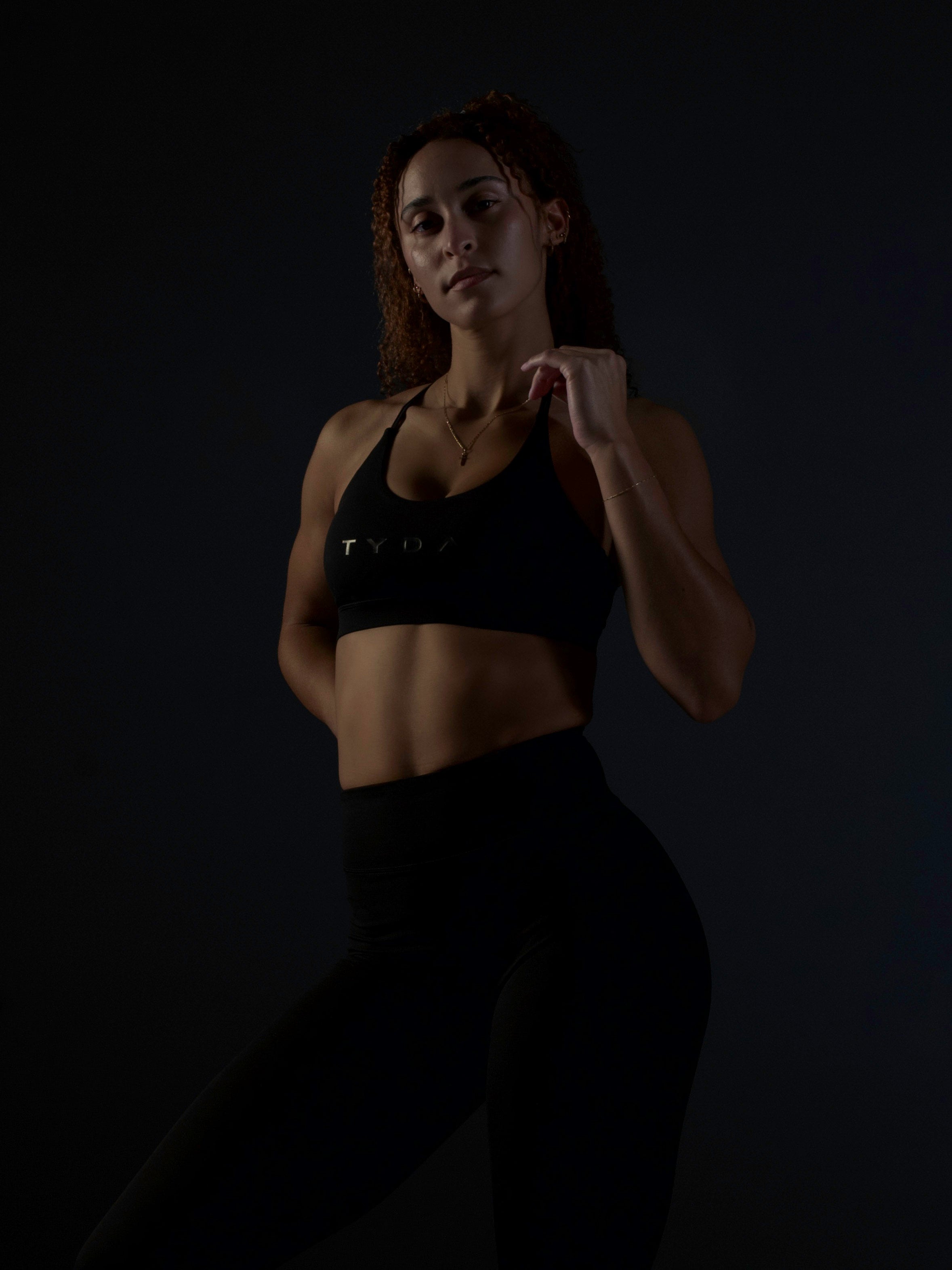 Black Stealth Sports Bra