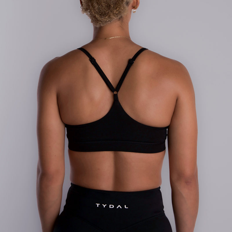 Black Sports Bra